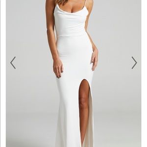 Showpo Tasteful Dress in White